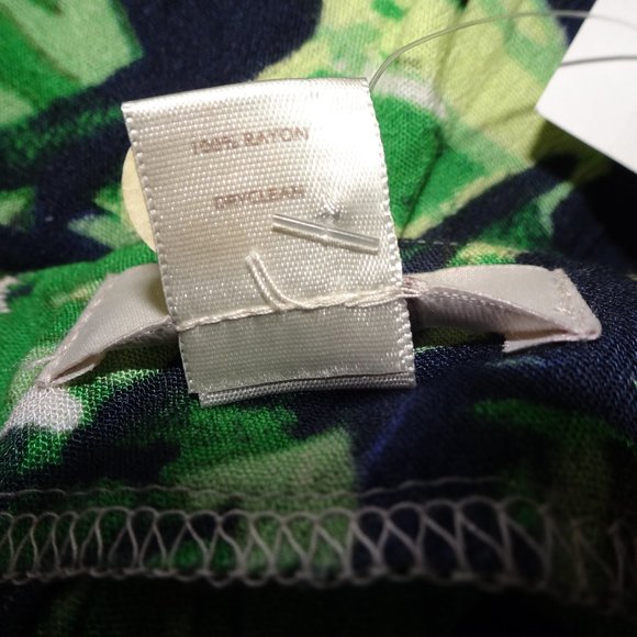 NWT Ann Taylor Loft Lightweight Tropical Print Skirt - Picture 7 of 7